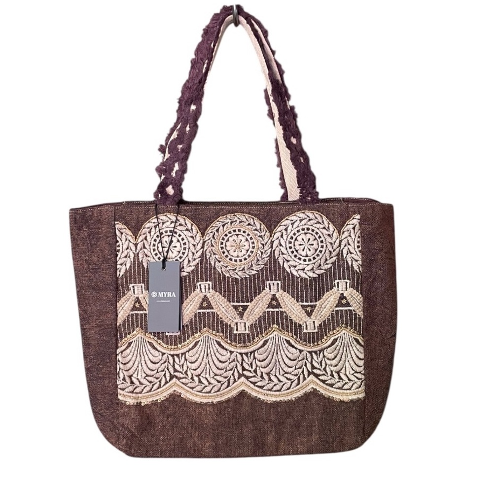 Myra Bag Antique Medallion Market Tote Bag